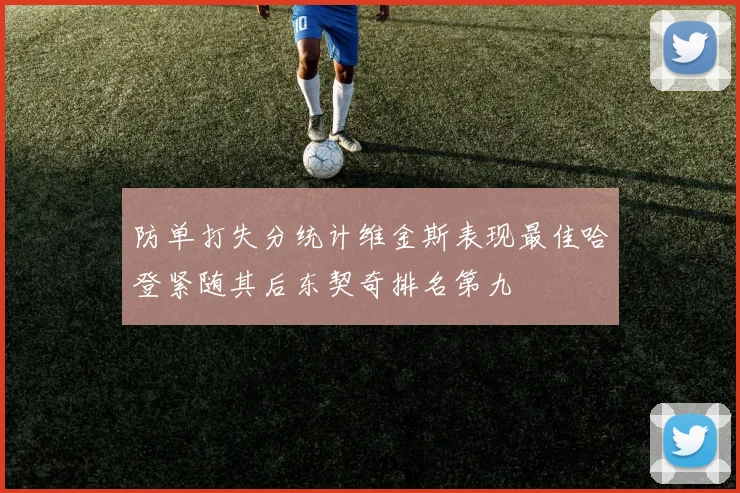 防单打失分统计维金斯表现最佳哈登紧随其后东契奇排名第九