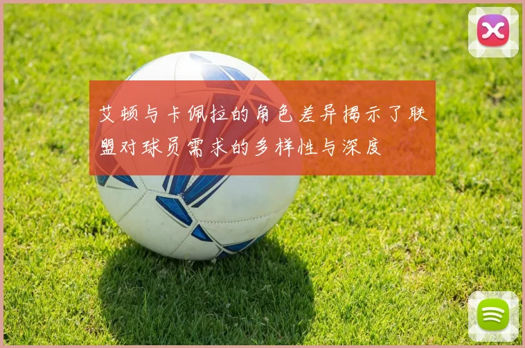 艾顿与卡佩拉的角色差异揭示了联盟对球员需求的多样性与深度